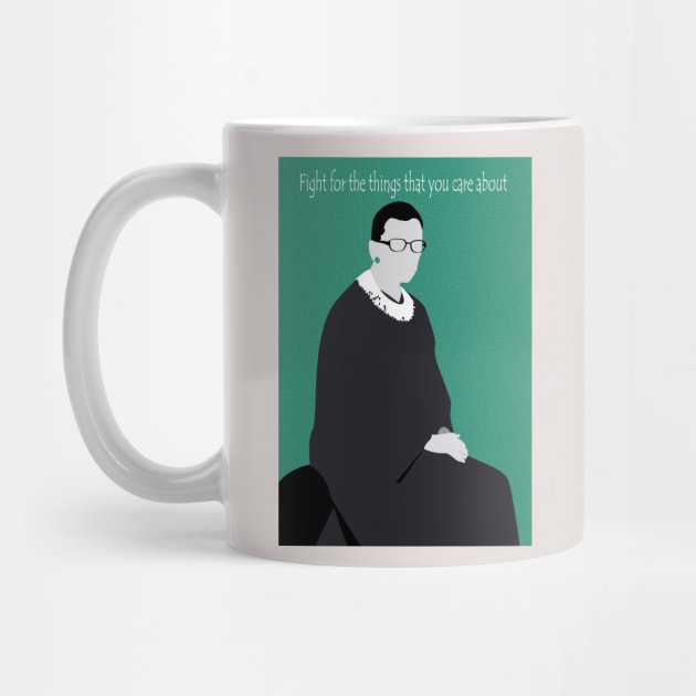 RBG poster Ruth BADER GINSBURG by GalleryArtField